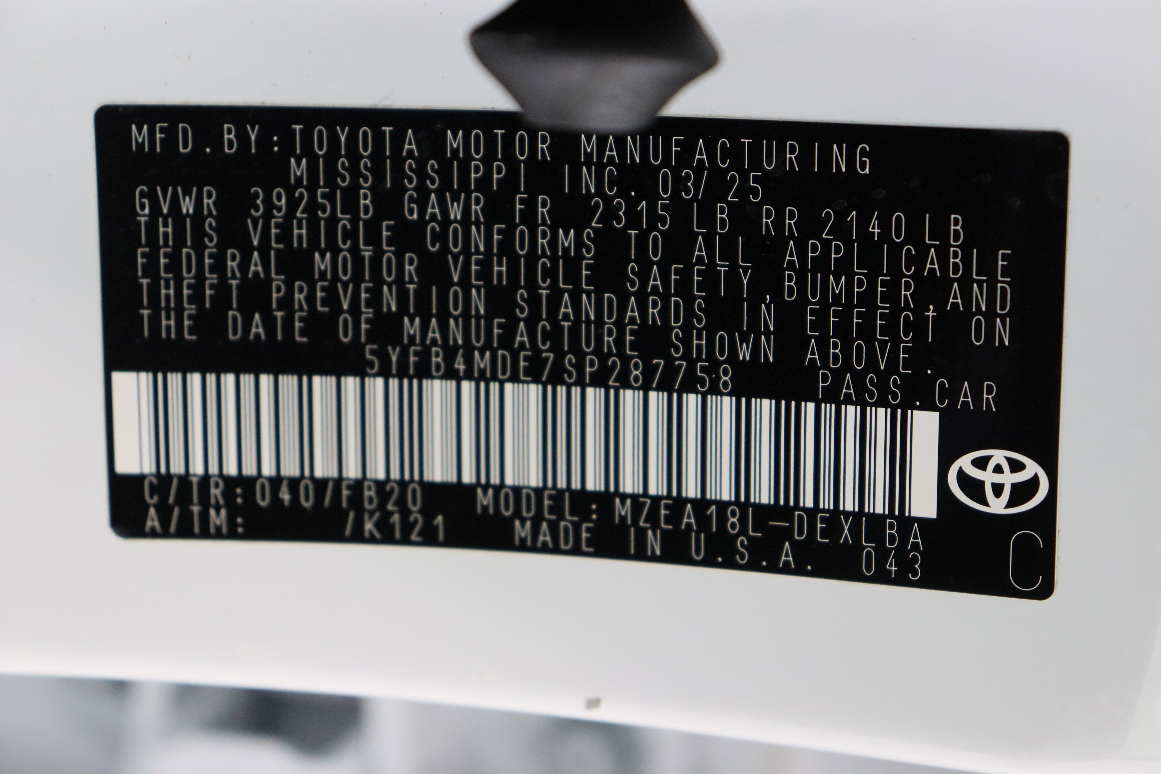 Certified 2025 Toyota Corolla LE image 37