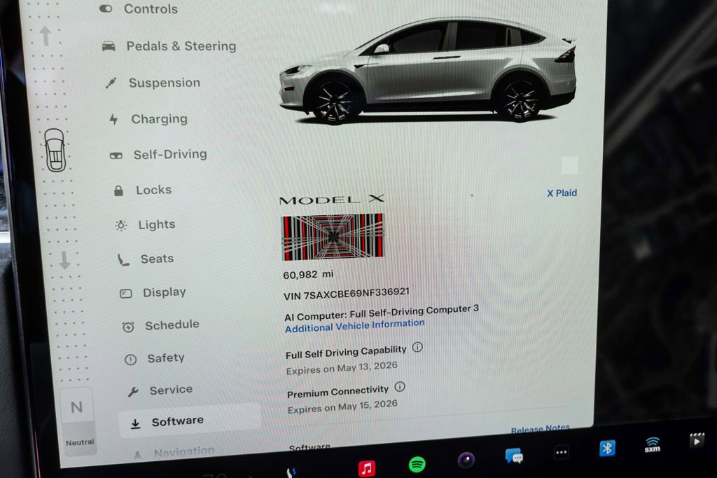 Used 2022 Tesla Model X Plaid AWD/4WD image 9