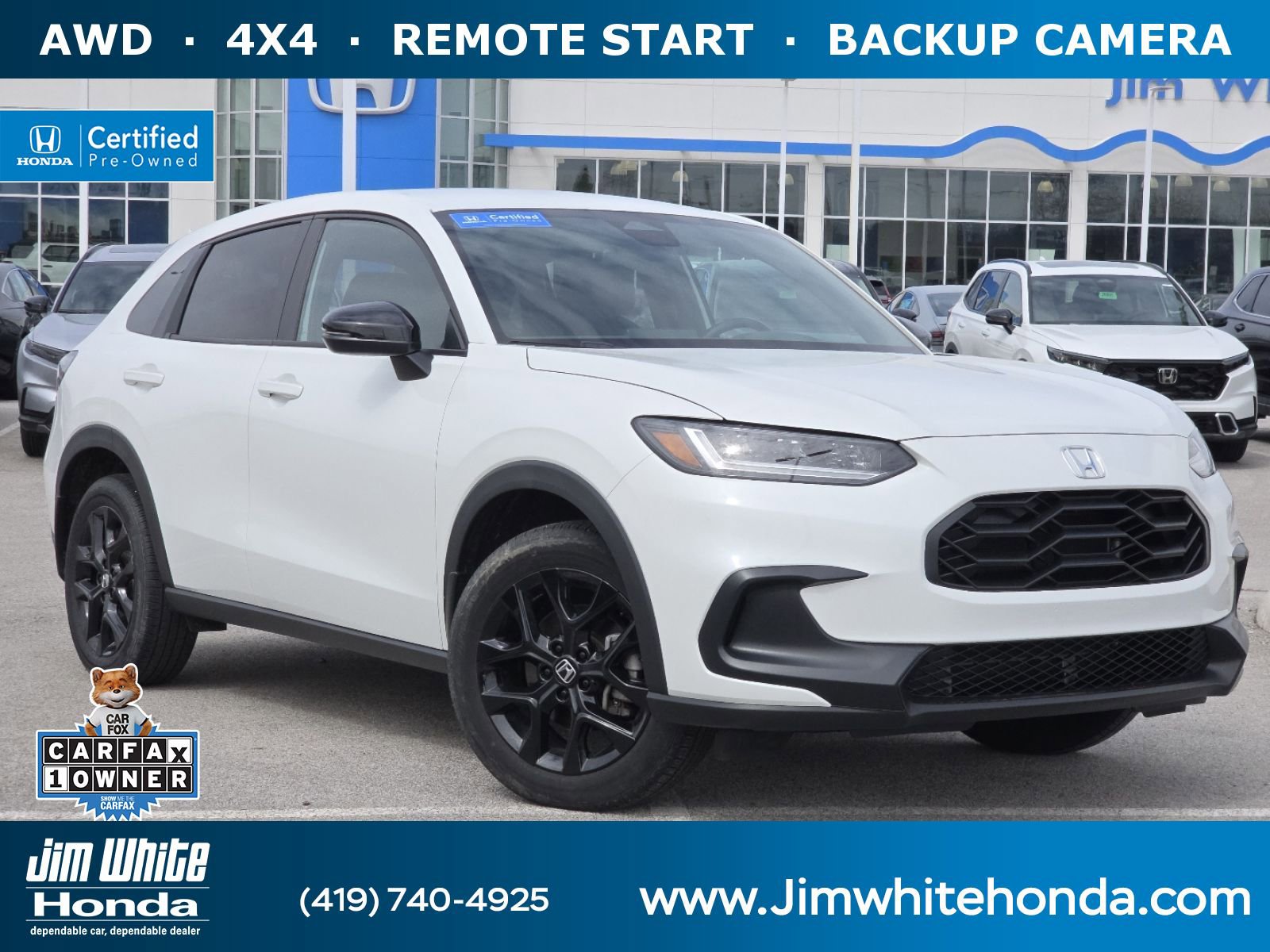 Certified 2024 Honda HR-V Sport image 1