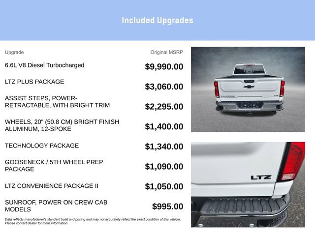 New 2026 Chevrolet Silverado 3500 LTZ w/ LTZ Plus Package image 15