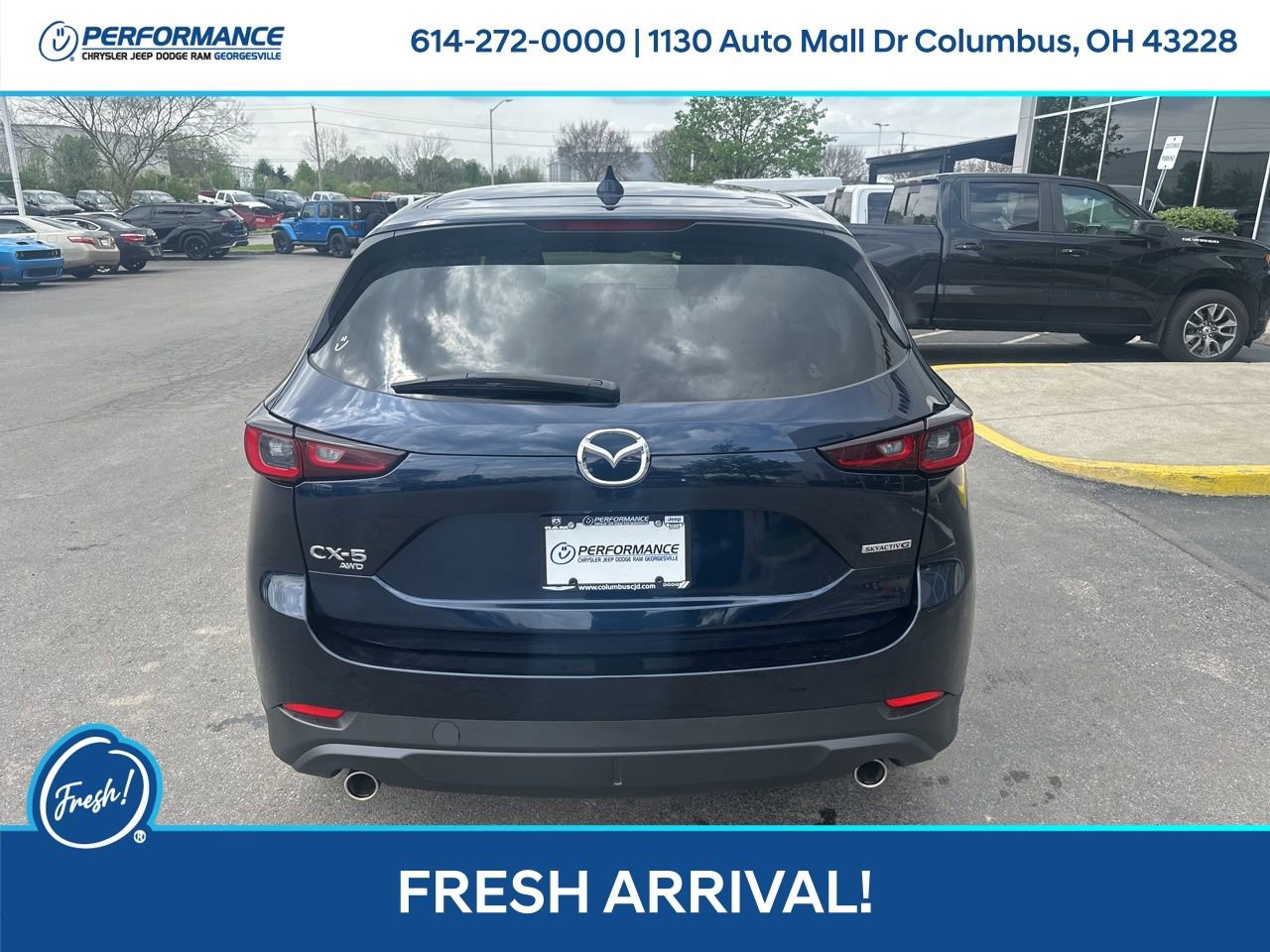Used 2023 MAZDA CX-5 AWD 2.5 S w/ Premium Package image 5