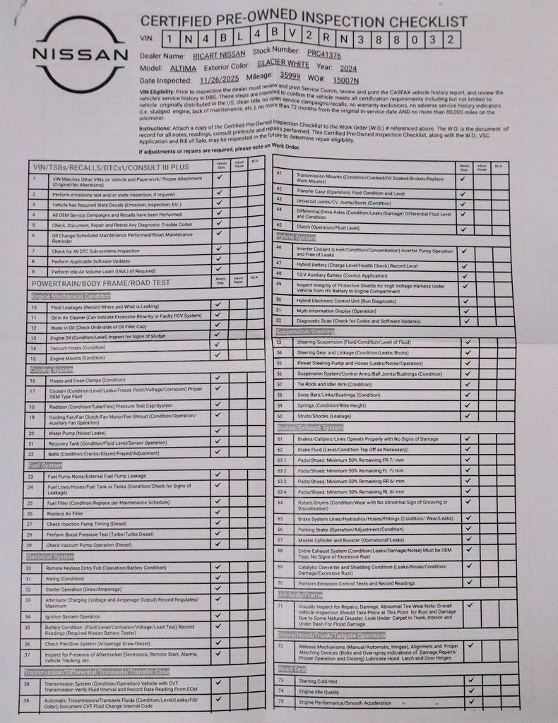 Certified 2024 Nissan Altima 2.5 S image 4