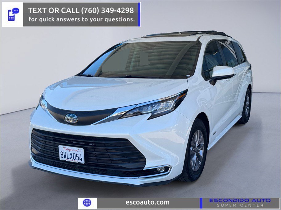 Used 2021 Toyota Sienna XLE w/ XLE Plus Package