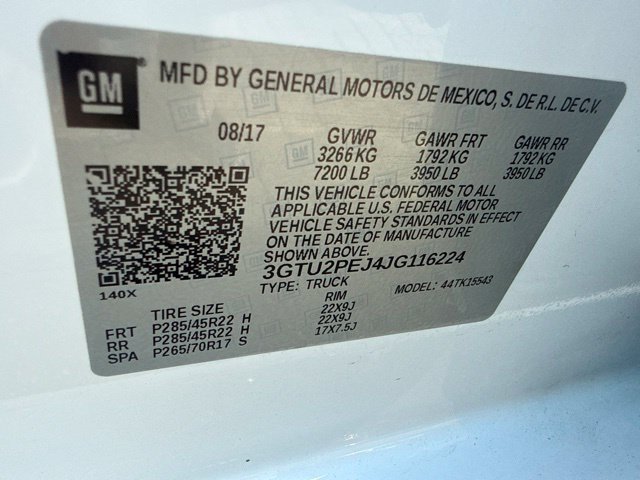 Used 2018 GMC Sierra 1500 Denali w/ Denali Ultimate Package AWD/4WD image 8