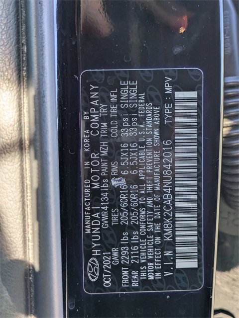 Used 2022 Hyundai Kona SE image 34