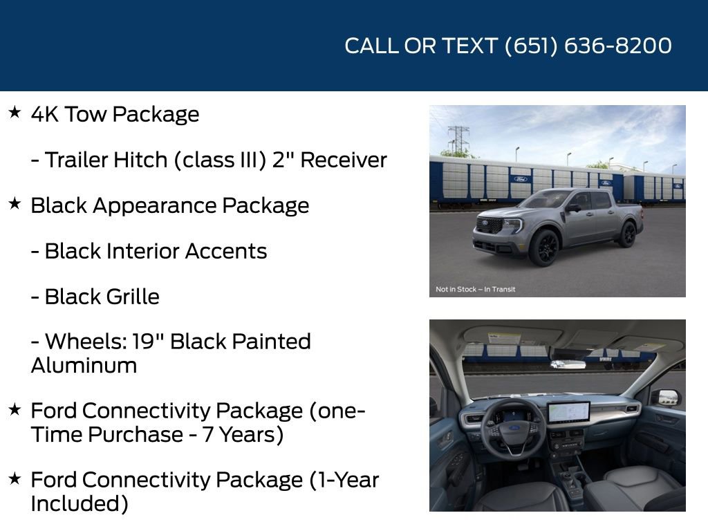 New 2026 Ford Maverick Lariat w/ Black Appearance Package AWD/4WD image 10