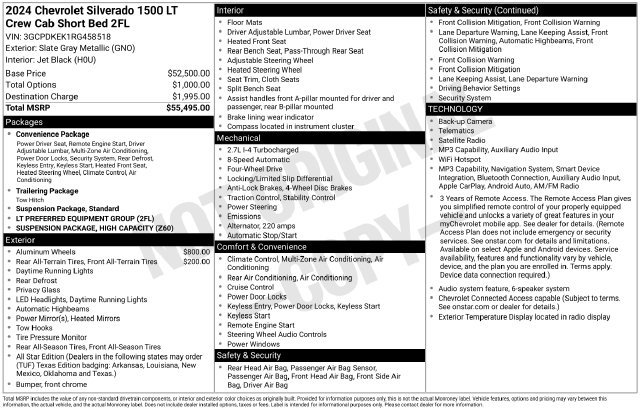 Used 2024 Chevrolet Silverado 1500 LT AWD/4WD image 14
