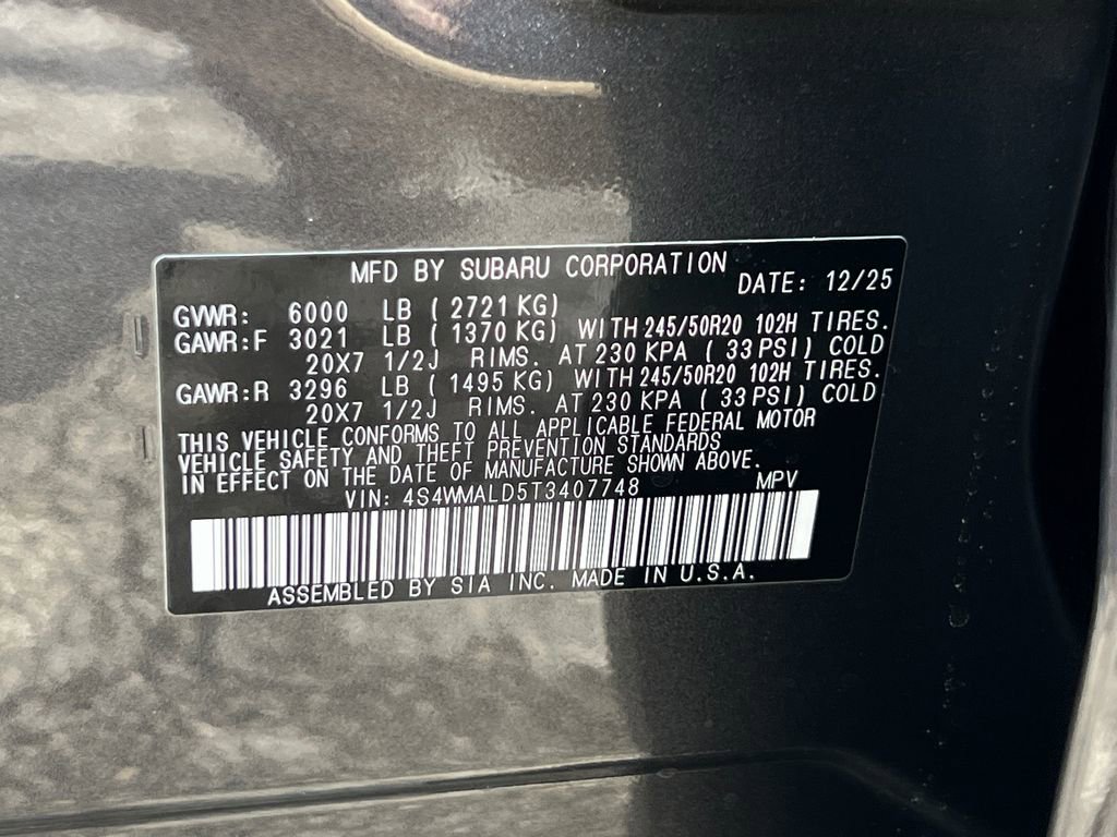 New 2026 Subaru Ascent Bronze Edition image 31