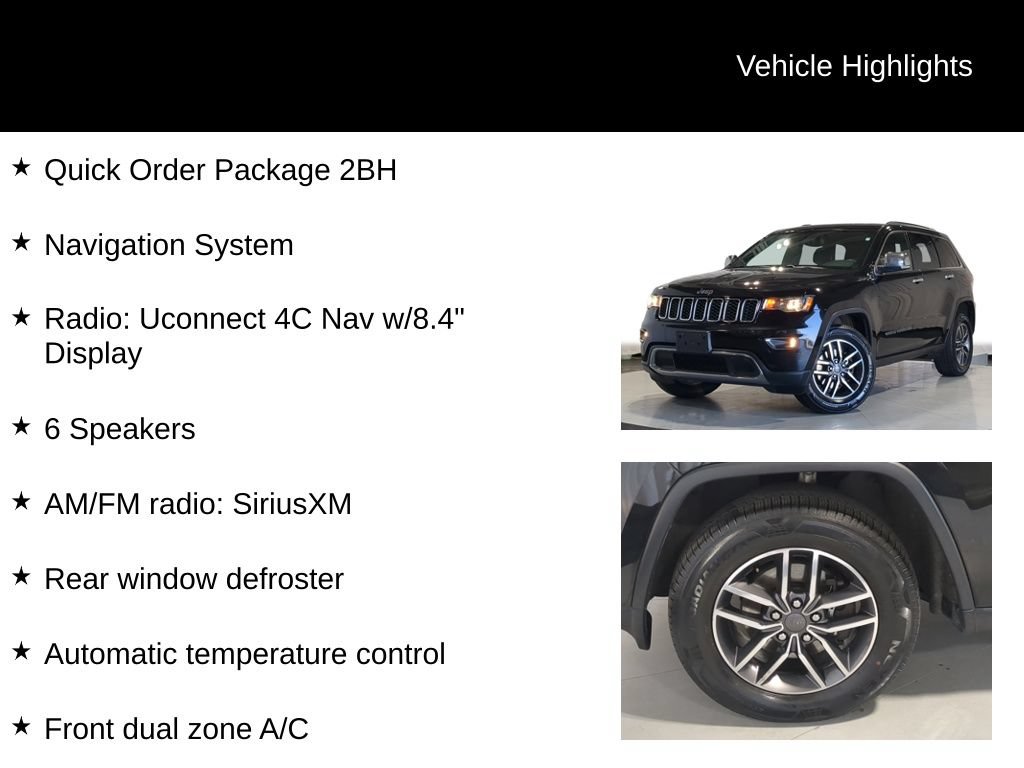 Used 2019 Jeep Grand Cherokee Limited AWD/4WD image 7