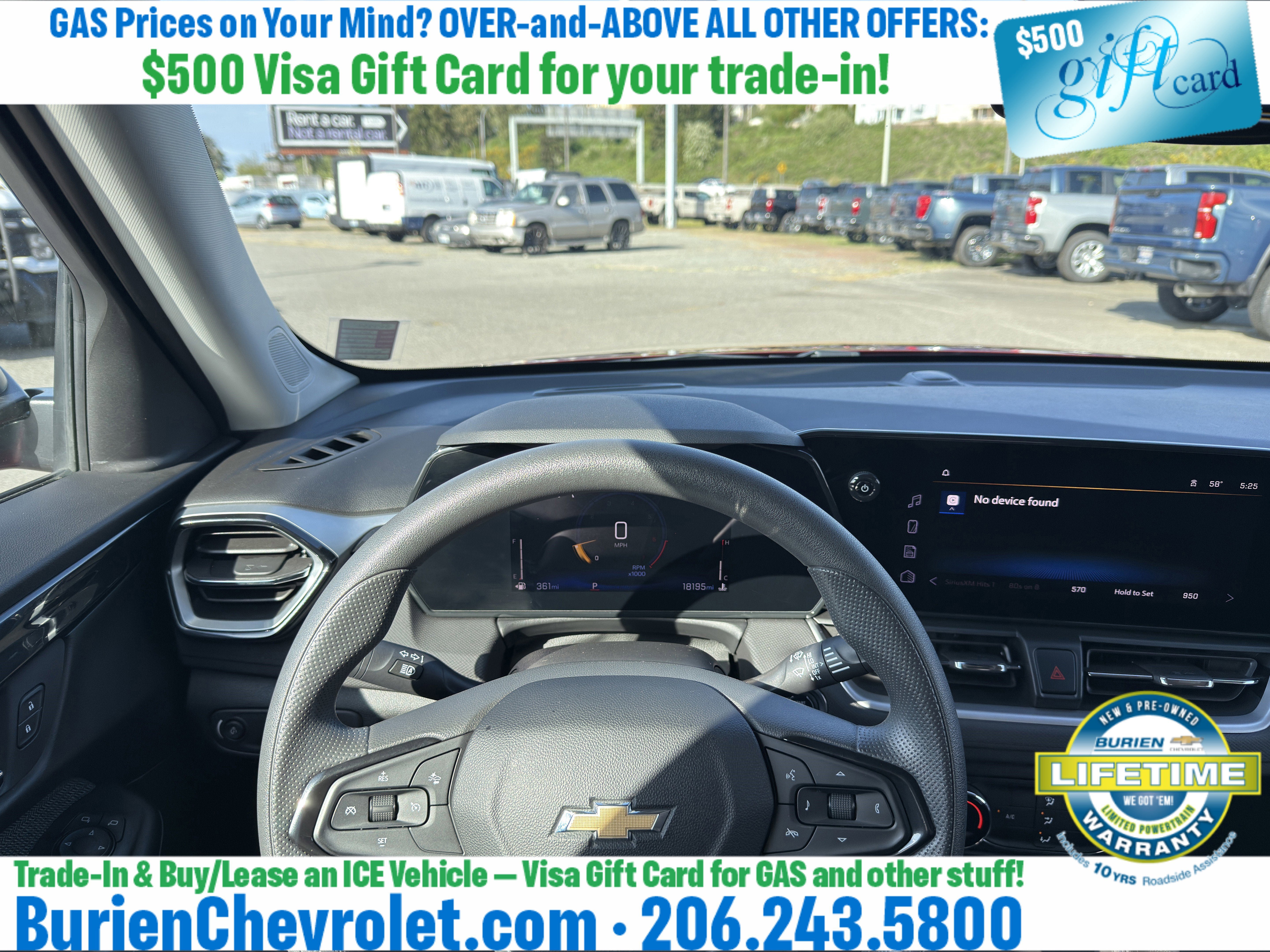 Used 2024 Chevrolet TrailBlazer LS w/ LS Convenience Package FWD image 13