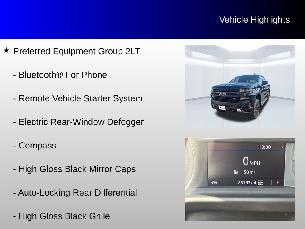 Used 2022 Chevrolet Silverado 1500 LT Trail Boss w/ Convenience Package II AWD/4WD image 12