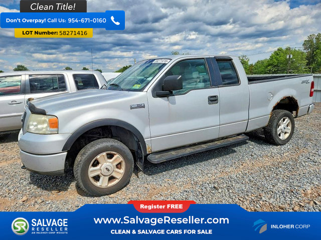 Used 2005 Ford F150 4x4 SuperCab