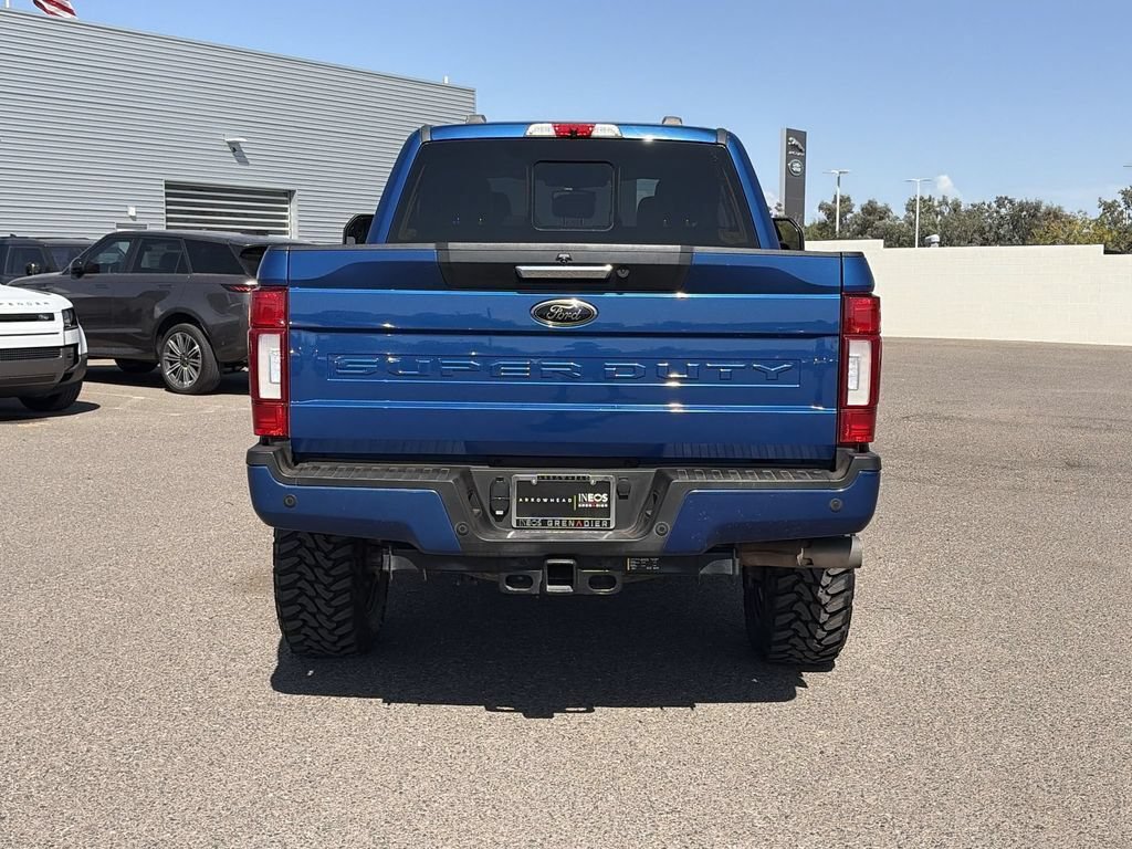 Used 2022 Ford F350 Lariat w/ Black Appearance Package AWD/4WD image 8