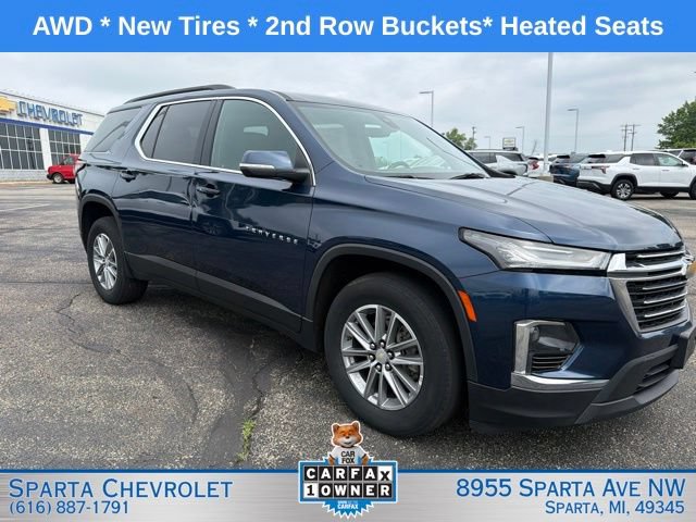 Used 2023 Chevrolet Traverse LT w/ Rear Camera Mirror Package AWD/4WD image 1