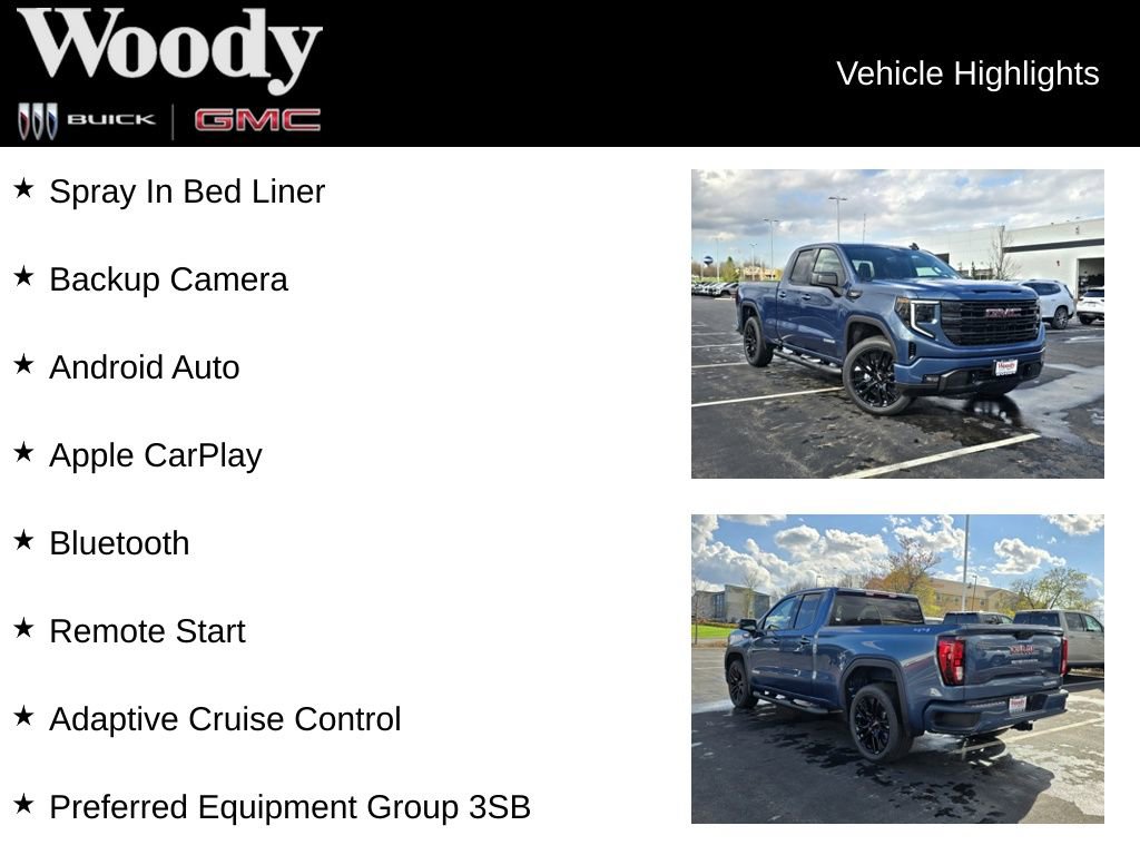 New 2026 GMC Sierra 1500 Elevation w/ Elevation Select Package AWD/4WD image 3