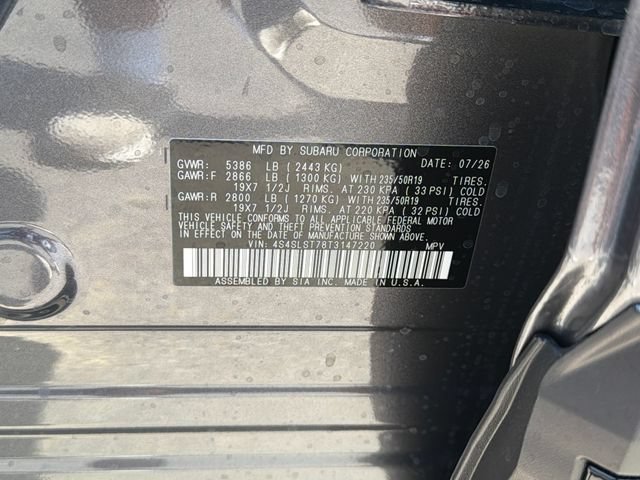 New 2026 Subaru Forester Touring AWD/4WD image 26