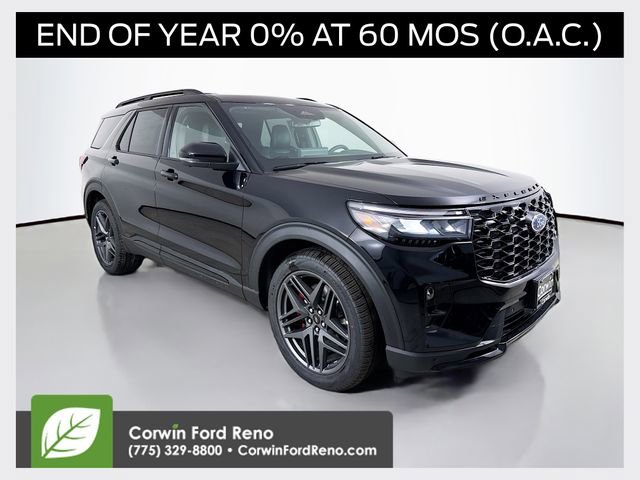 New 2025 Ford Explorer ST w/ Sun And Sound Package