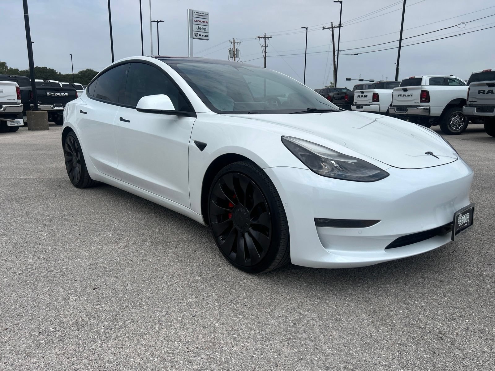 Used 2021 Tesla Model 3 Performance AWD/4WD image 8