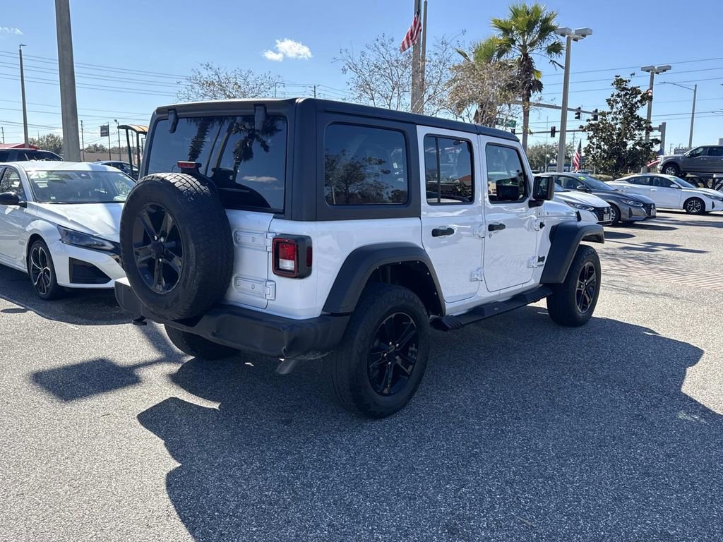 Used 2021 Jeep Wrangler Unlimited Sport image 4