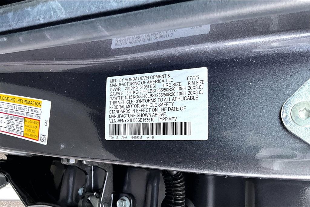 Certified 2025 Honda Pilot Elite image 14