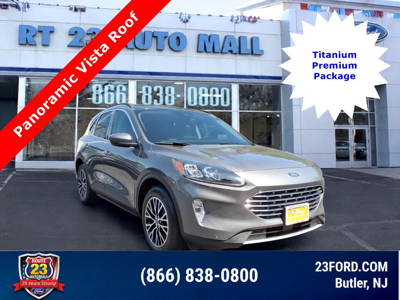 Certified 2022 Ford Escape Titanium w/ Titanium Premium Package FWD image 1