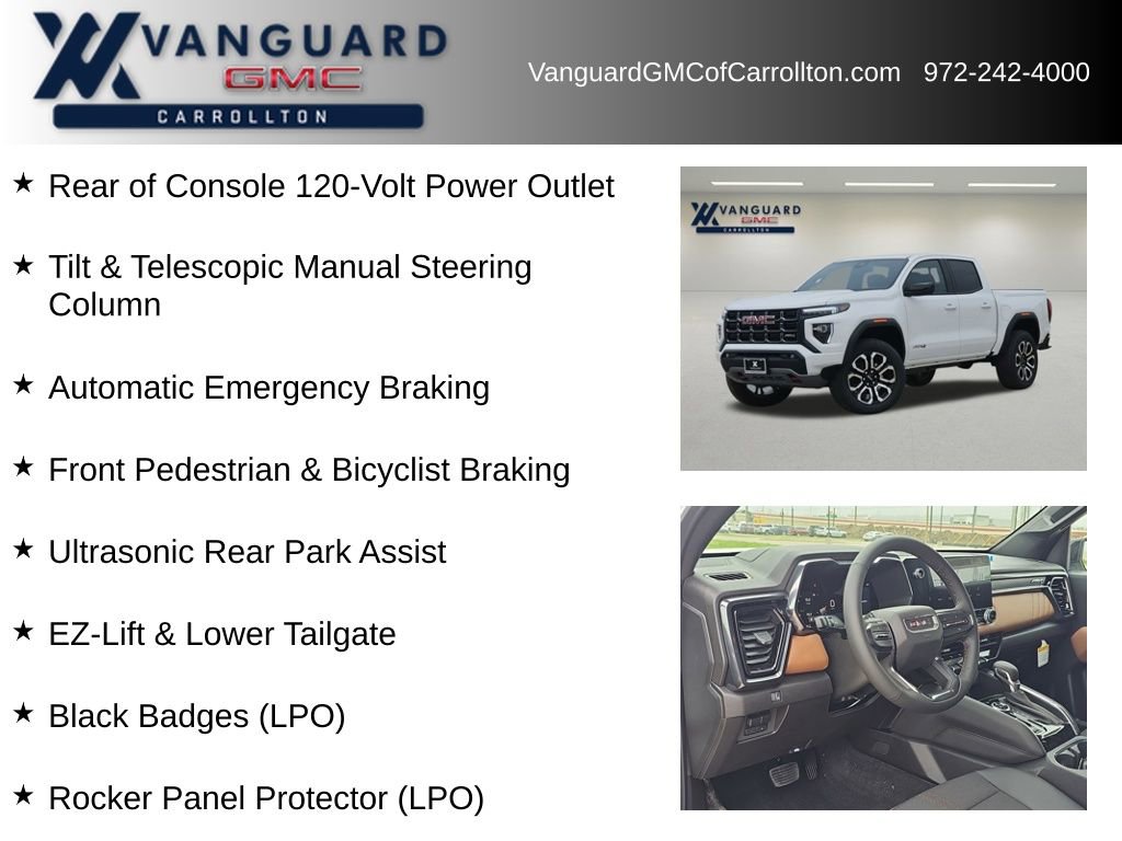 New 2025 GMC Canyon AT4 w/ Nightfall Edition image 12