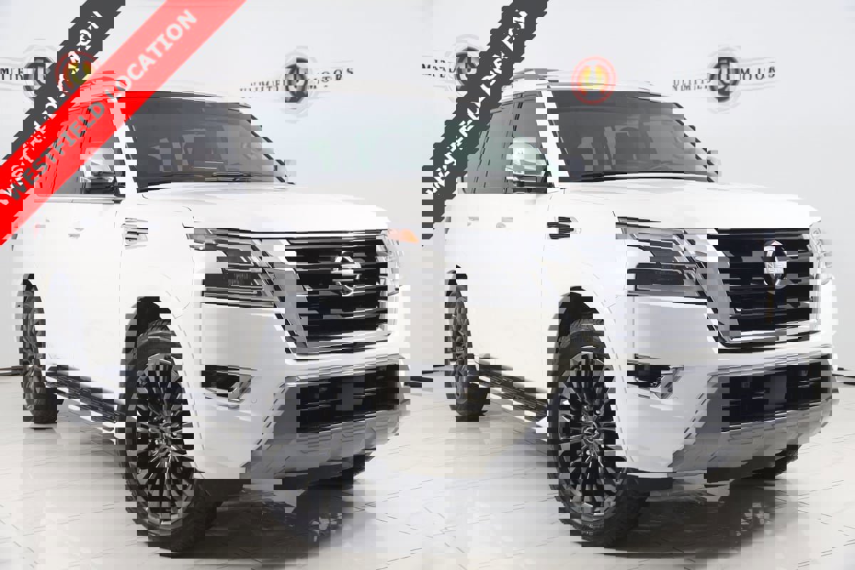 Used 2024 Nissan Armada Platinum w/ Captain's Chairs Package
