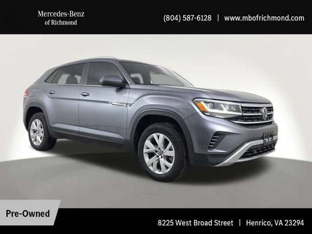 Used 2021 Volkswagen Atlas Cross Sport S w/ Luggage Net & Mats Package