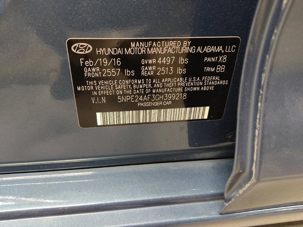 Used 2016 Hyundai Sonata SE FWD image 33