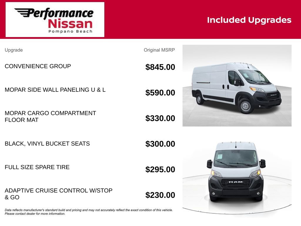 Used 2025 RAM ProMaster 2500 w/ Convenience Group FWD image 7