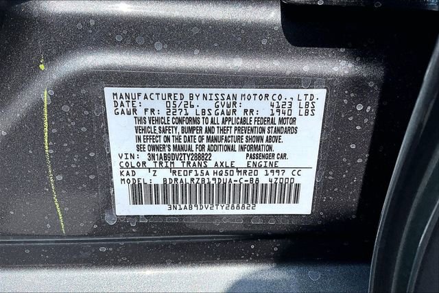 New 2026 Nissan Sentra SR FWD image 14