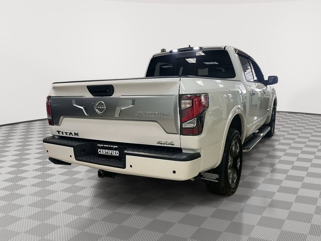 Certified 2023 Nissan Titan Platinum Reserve w/ Off Road Protection Package AWD/4WD image 3