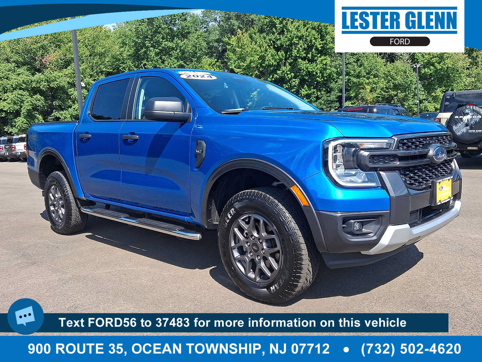 Certified 2024 Ford Ranger XLT w/ Equipment Group 301A High AWD/4WD image 1