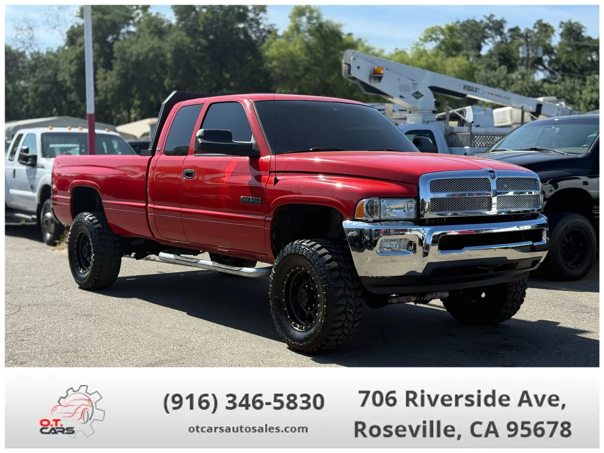 Used 2000 Dodge Ram 2500 Truck 4x4 Quad Cab