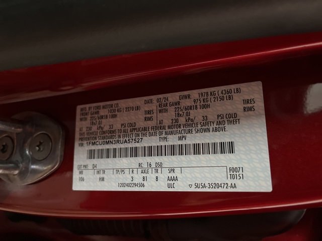 Used 2024 Ford Escape ST-Line image 21