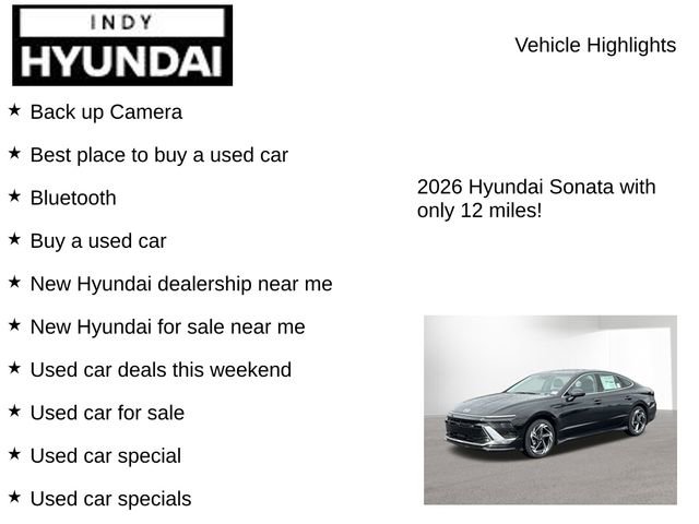 New 2026 Hyundai Sonata SEL FWD image 7