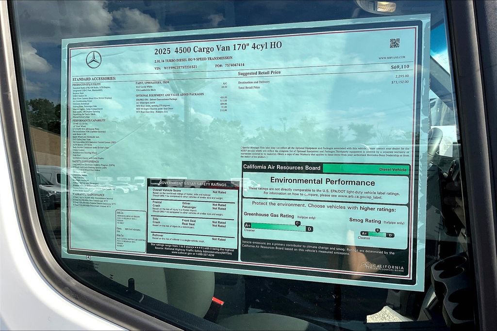 New 2025 Mercedes-Benz Sprinter 4500 image 13