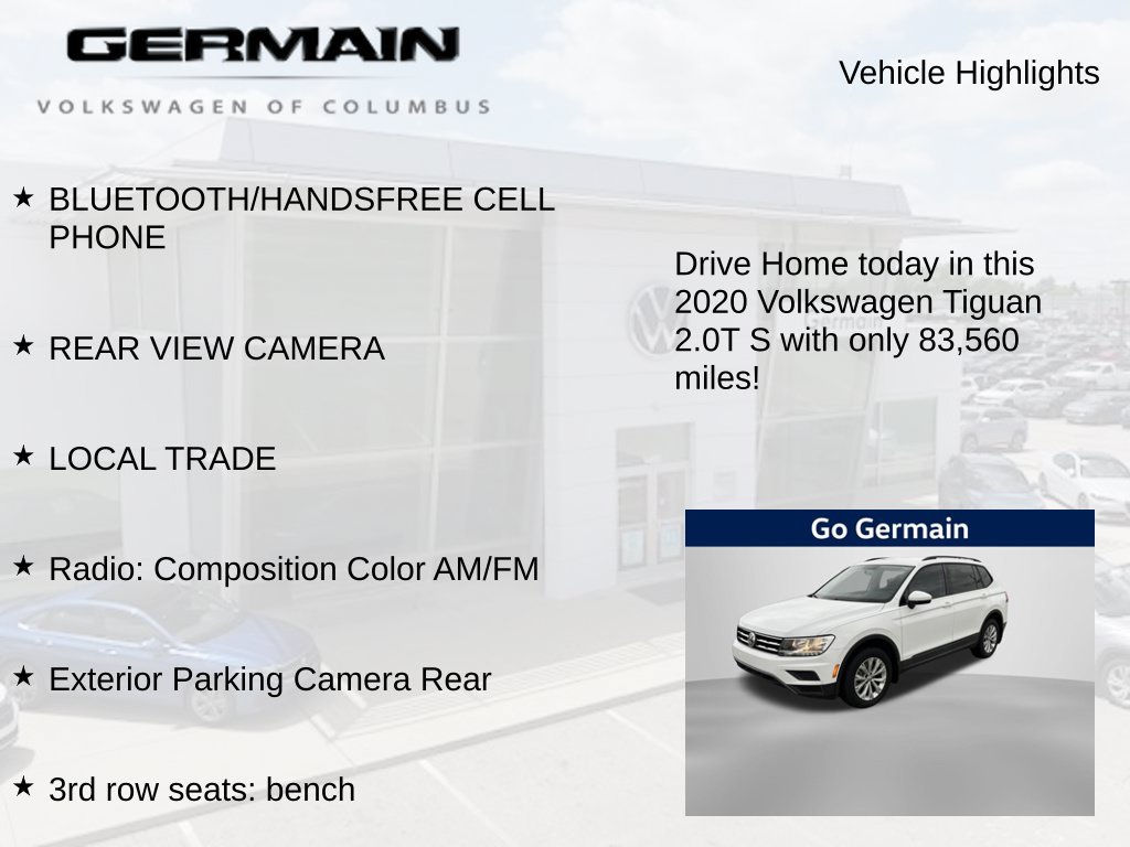 Used 2020 Volkswagen Tiguan S FWD image 5