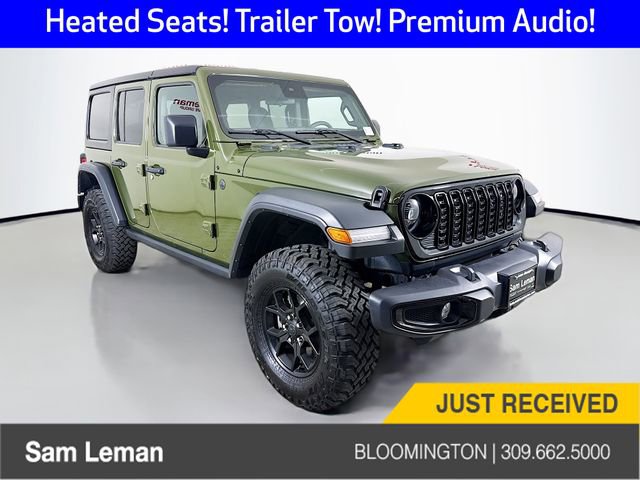 Used 2024 Jeep Wrangler Willys image 1