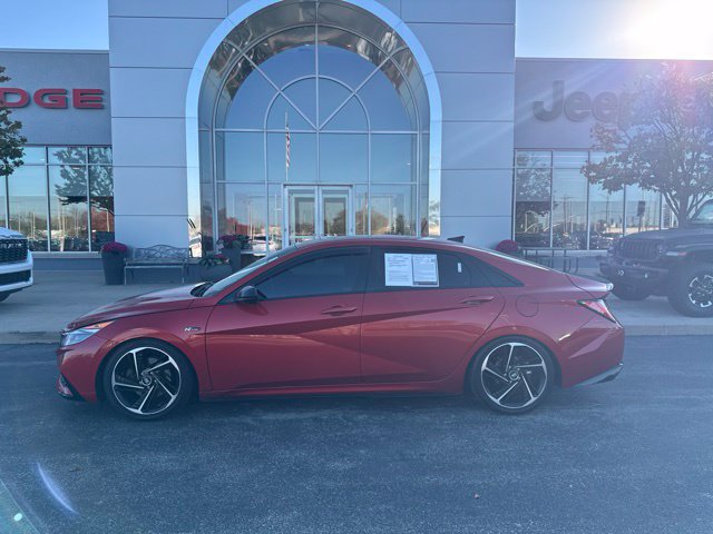 Used 2021 Hyundai Elantra N Line FWD image 8