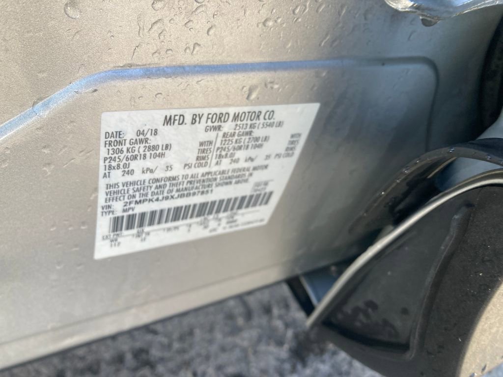 Used 2018 Ford Edge SEL w/ Equipment Group 201A image 39