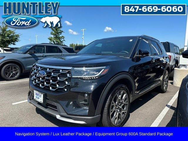 Certified 2025 Ford Explorer Platinum w/ Ultimate Package AWD/4WD image 1