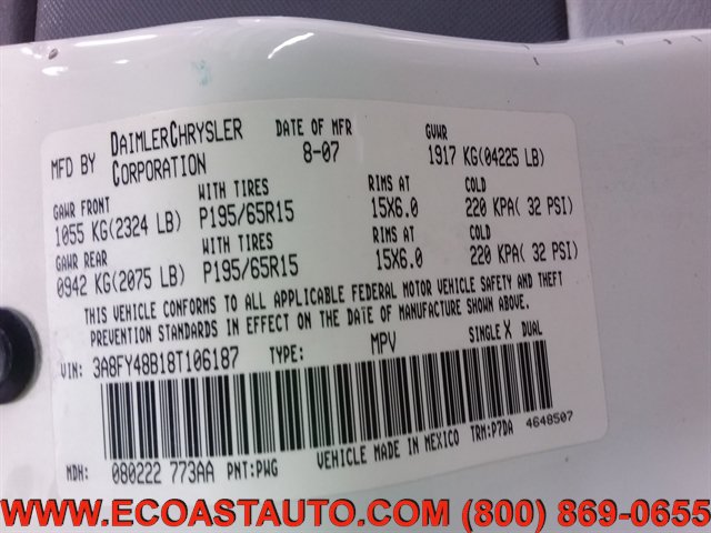 Used 2008 Chrysler PT Cruiser FWD image 16
