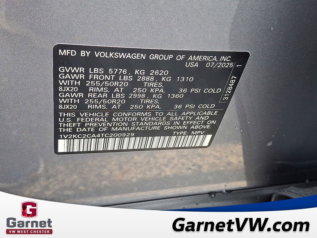 New 2026 Volkswagen Atlas Cross Sport SE image 10