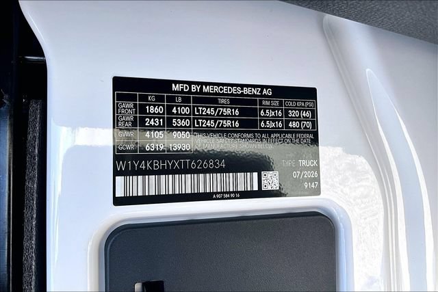 New 2026 Mercedes-Benz Sprinter 2500 image 17