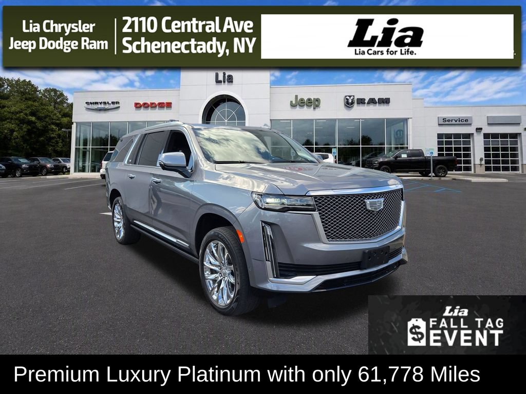 Used 2022 Cadillac Escalade ESV Premium Luxury Platinum w/ LPO, Radiant Package