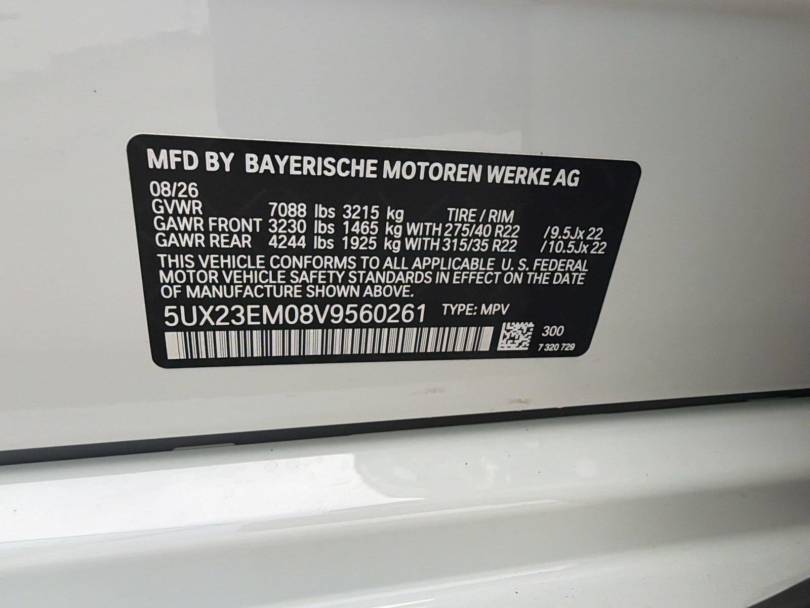 New 2027 BMW X7 xDrive40i AWD/4WD image 24