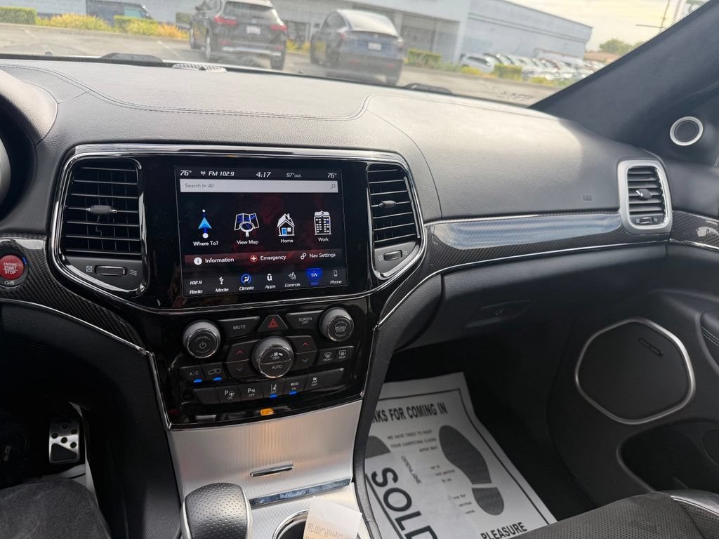 Used 2019 Jeep Grand Cherokee SRT w/ Trailer Tow Group IV AWD/4WD image 10