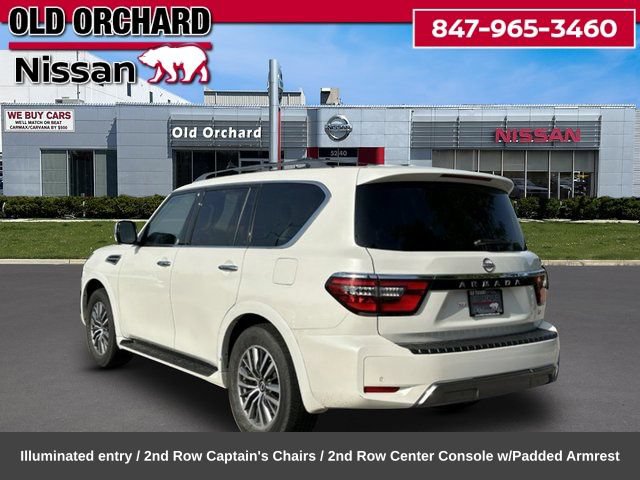 Used 2023 Nissan Armada SL w/ Captain's Chairs Package AWD/4WD image 7