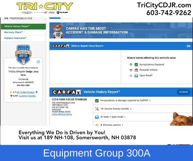 Used 2014 Ford Focus Titanium image 2